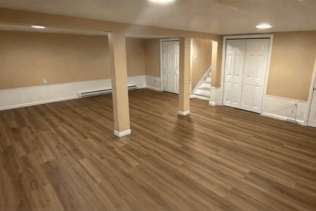 Finished basement by Tauro Builders